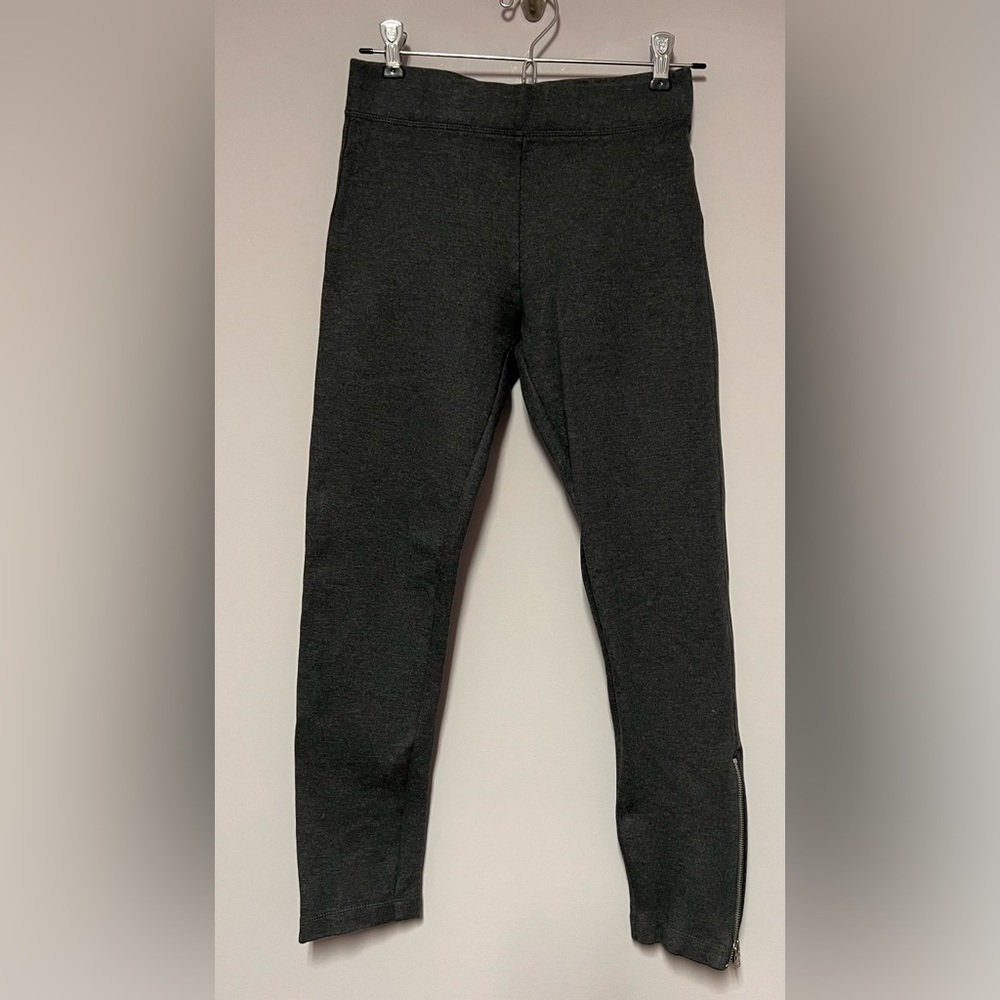 New GAP Zip PONTE Legg PANTS Leggings Women SMALL